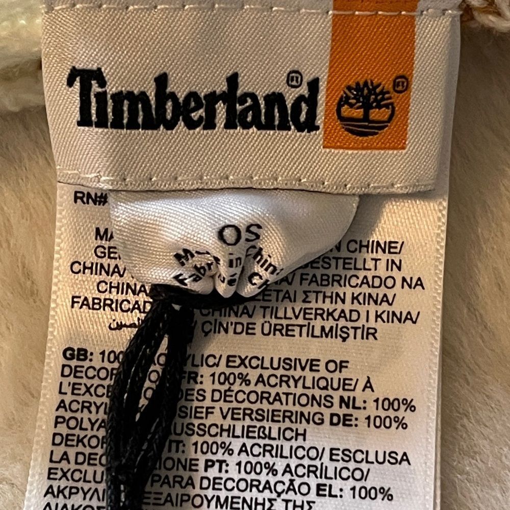 New! Timberland scarf Size 10”X64” NWT - Picture 7 of 10